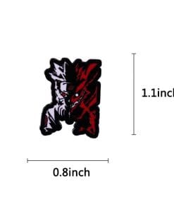 Naruto 'Naruto x Kurama' Enamel Pin - Image 3