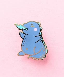 Godzilla 'King Kaiju | Gojira | Kawaii' Enamel Pin