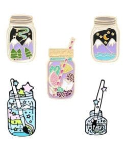 Adventure Jar Set of 5 Enamel Pin