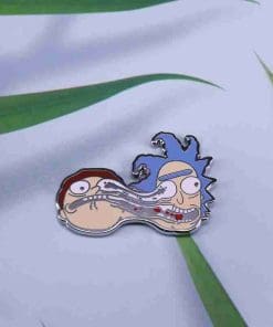 Rick and Morty 'Face Swap' Enamel Pin