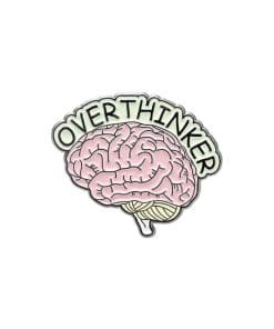 Mental Awareness 'Brain | Over Thinker' Enamel Pin