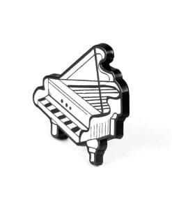 Classical 'Grand Piano' Enamel Pin - Image 4