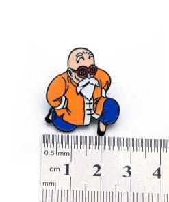 Alternative view of Dragon Ball Z 'Master Buten' Enamel Pin