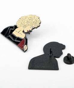 Alternative view of Grease 'Sandy Olsson' Enamel Pin