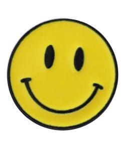 Emoji 'Happy Face' Enamel Pin