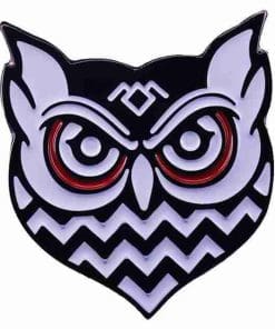 Twin Peaks 'Owl Symbol' Enamel Pin