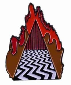 Twin Peaks 'Red Room in Flames' Enamel Pin
