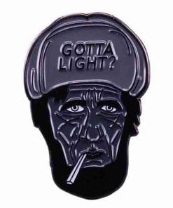 Alternative view of Twin Peaks 'Gotta Light?' Enamel Pin