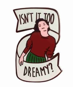 Alternative view of Twin Peaks 'Isn't It Too Dreamy?' Enamel Pin