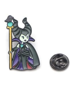 Alternative view of Maleficent 'Chibi Witch' Enamel Pin