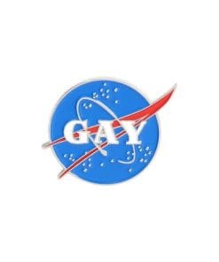 NASA Academy 'Gay' Enamel Pin