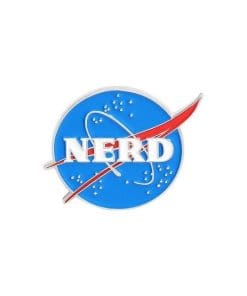 NASA Academy 'Nerd' Enamel Pin
