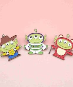 Alternative view of Toy Story 'Three-eyed Alien x Buzz Lightyear' Enamel Pin