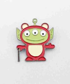 Alternative view of Toy Story 'Three-eyed Alien x Lots-o'-Huggin' Bear' Enamel Pin