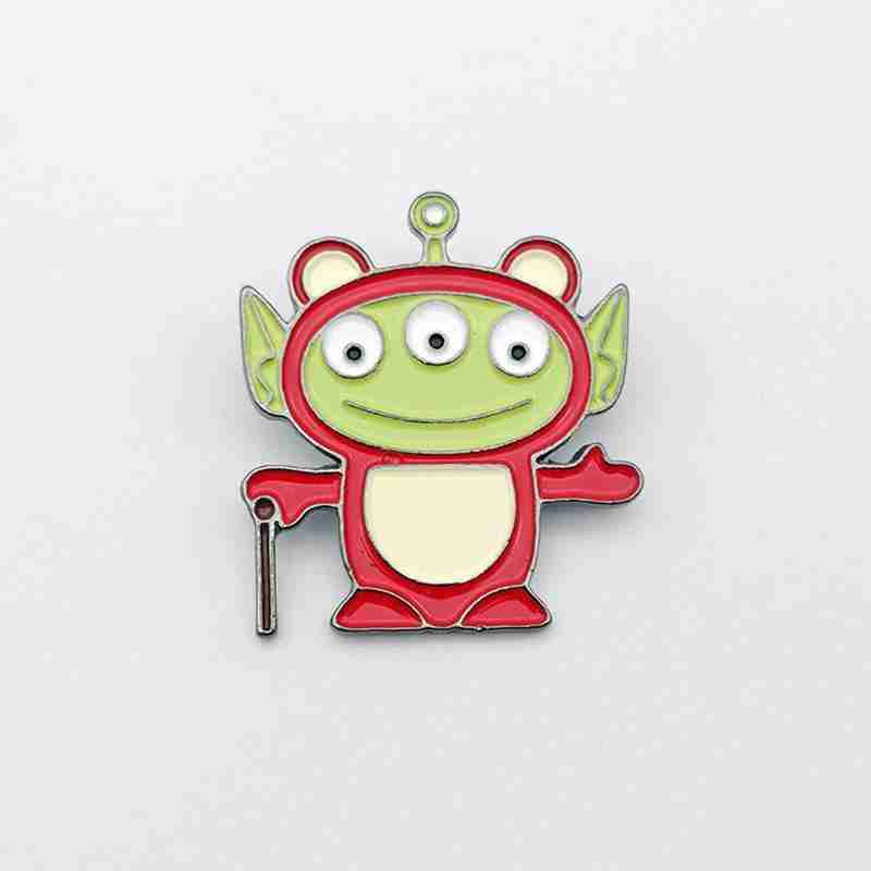 Toy Story 'Three-eyed Alien x Lots-o'-Huggin' Bear' Enamel Pin