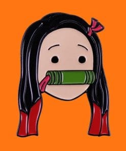 Alternative view of Demon Slayer: Kimetsu No Yaiba 'Nezuko' Enamel Pin
