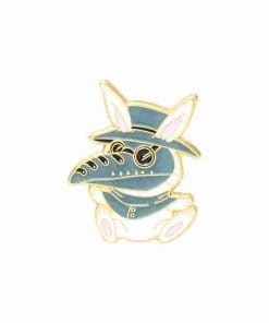 Plague Doctor 'Rabbit in Beaked Mask' Enamel Pin