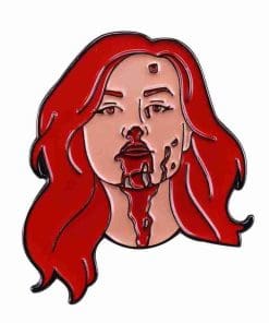 Alternative view of WWE Becky Lynch 'Bloody' Enamel Pin