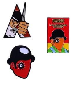Alternative view of A Clockwork Orange Set of 3 Enamel Pin