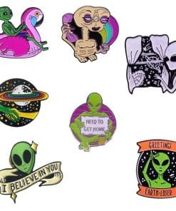 Alien Set of 7 Enamel Pin