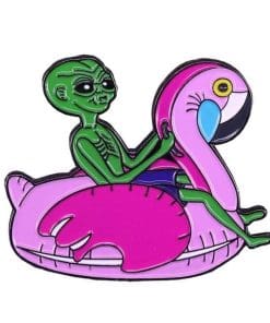 Alternative view of Alien Set of 7 Enamel Pin