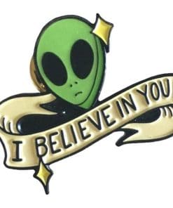 Alien 'I Believe in You' Enamel Pin