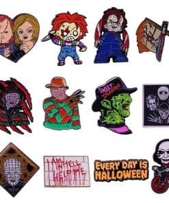 Alternative view of I am in Hell, Help Me... Enamel Pin