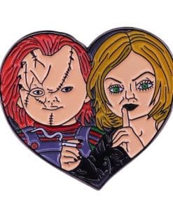 Alternative view of Child's Play 'Bride of Chucky | Heart' Enamel Pin