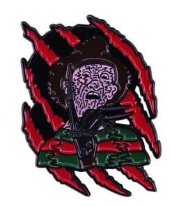 Alternative view of Nightmare on Elm St 'Freddy Krueger | Shocked' s Enamel Pin