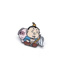 Alternative view of Ne Zha 'Taiyi Zhenren' Enamel Pin