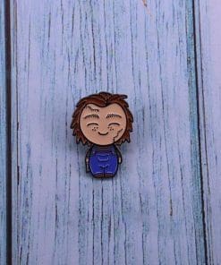 Alternative view of Child's Play 'Evil Doll Chucky' Enamel Pin