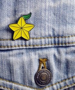 Alternative view of Kingdom Hearts 'Paopu Fruit' Enamel Pin