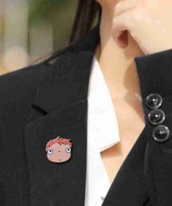 Alternative view of Ponyo 'Portrait' Enamel Pin