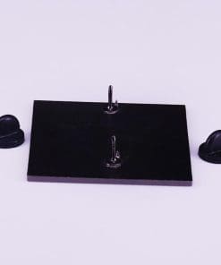 Alternative view of 'In a French-ass Restaurant' Enamel Pin