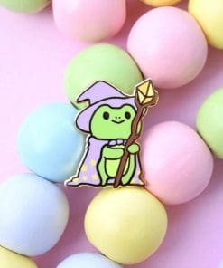 Froggy Wizard Enamel Pin