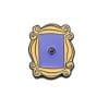 Friends 'Peephole Yellow Frame' Enamel Pin