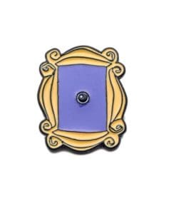 Friends 'Peephole Yellow Frame' Enamel Pin