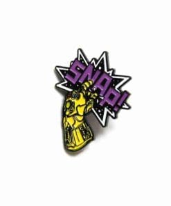 Thanos 'Gauntlet Snap'  Enamel Pin