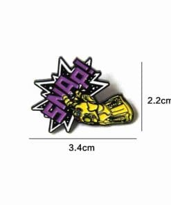 Thanos 'Gauntlet Snap'  Enamel Pin - Image 6