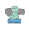 Cute Dinosaur 'Quadzilla' Enamel Pin