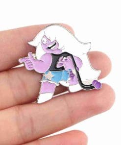 Alternative view of Steven Universe 'Amethyst' Enamel Pin
