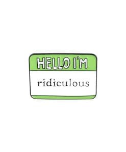 Funny Meme Set of 4 Enamel Pin