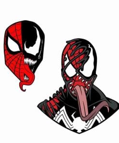 Venom 'Spiderman x Venom' Set Enamel Pin