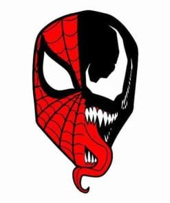 Alternative view of Venom 'Spiderman x Venom | Headshot' Enamel Pin
