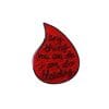 Cute 'Anything You Can Do I Can Do Bleeding' Enamel Pin