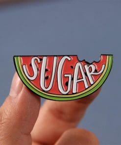 Alternative view of Harry Styles 'Watermelon Sugar' Enamel Pin