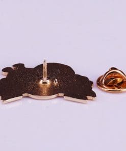 Alternative view of Cute Knitting Art 'Knit Happens' Set Enamel Pin