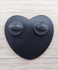 Alternative view of BTS Heart Portrait Enamel Pin
