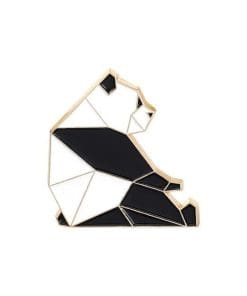 Origami Animal 'Panda' Enamel Pin