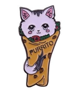 Cat 'Purrito' s Enamel Pin